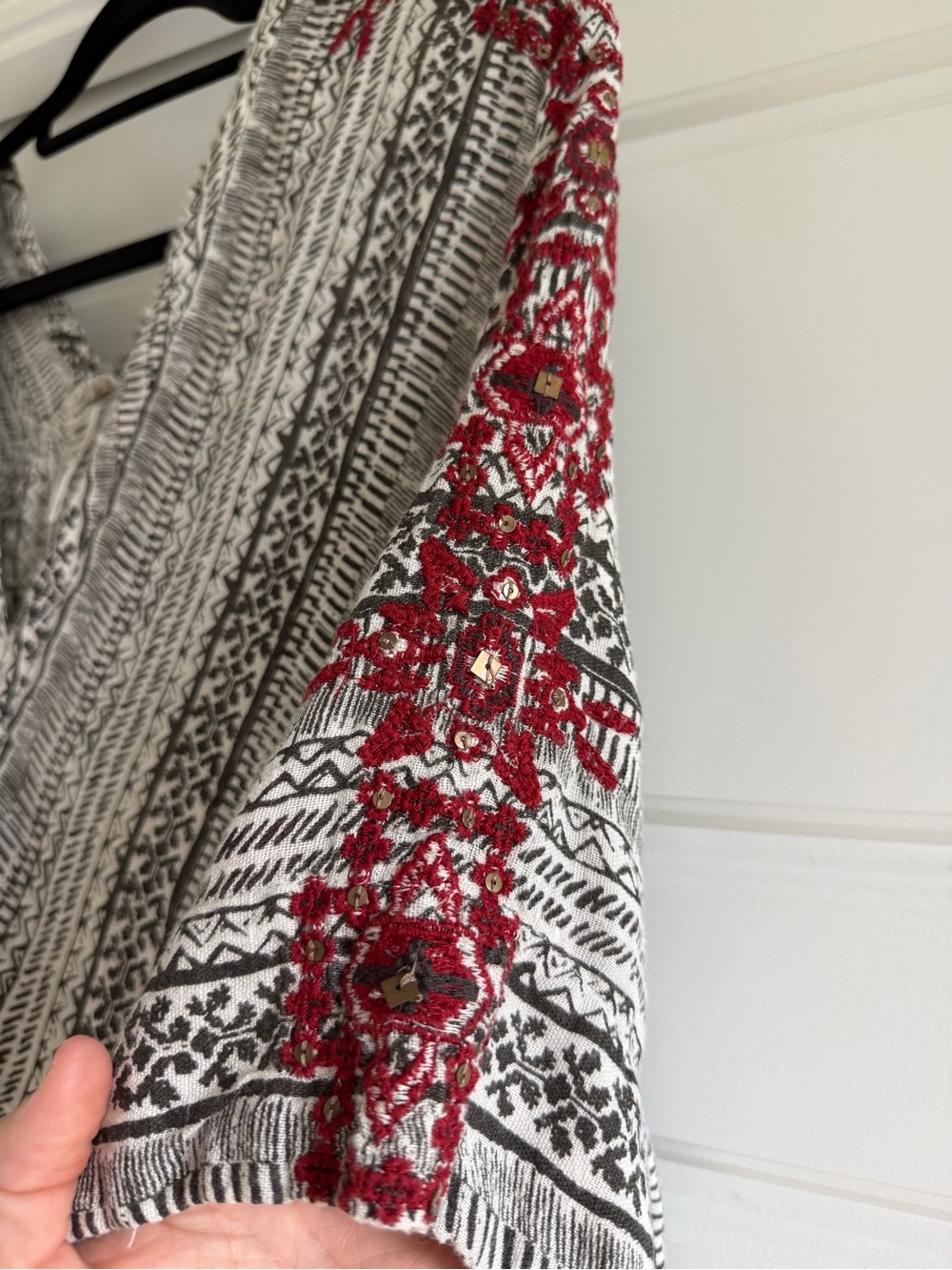 Free People Tribal Beat Caftan Tunic - Picture 3 of 5